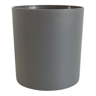 磨砂树脂直筒花盆加厚耐用园艺绿植花卉种植盆塑料盆室内外套盆