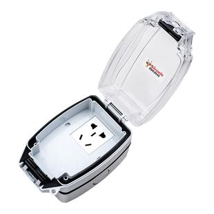 西库热水器智能马桶电动插头漏保专用防水插座盒浴室防溅盒卫生间