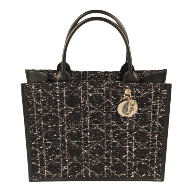 「9.0新」DIOR黑色中号托特包
