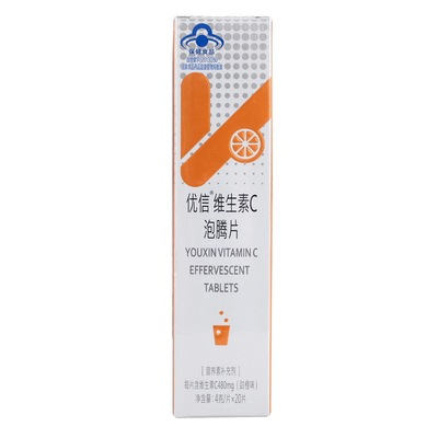 每片490mg维c药店版VC泡腾片优信