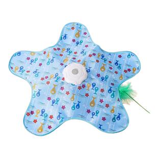 猫咪捕猎罩玩具自动转盘逗猫棒宠物游戏罩猫咪互动解闷羽毛猫玩具