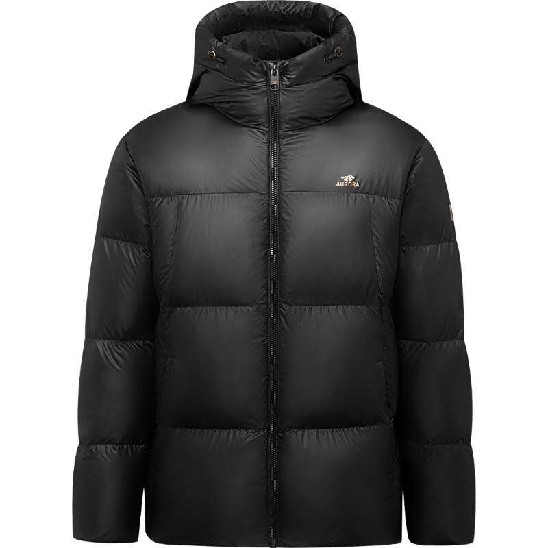 海澜之家极光九五绒连帽羽绒服