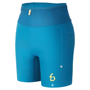 飞比特「袋鼠裤4.0」女马拉松跑步短裤长跑运动竞赛腰包裤