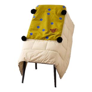 午后茶事中古高级感复古咖色客厅抱枕被子二合一毯子车载抱枕两用