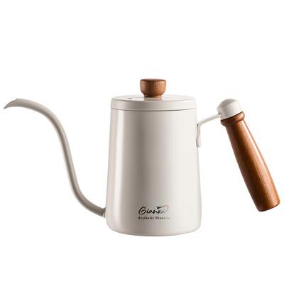 手冲挂耳咖啡壶带温度计