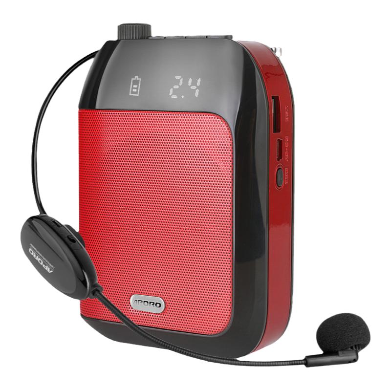 阿波罗2.4G无线扩音器教师专用上课宝耳麦带蓝牙话筒迷你便携喇叭