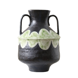 大丹陶瓷正品花瓶新中式景德镇摆件复古客厅装饰插花艺术感花器