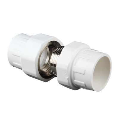 PVC给水不锈钢外牙内丝直接头直通给水配件50螺纹4寸63 75 90 110