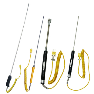 温度表工业数显温度计探针探头线高温K型热电偶测温仪针式感温线