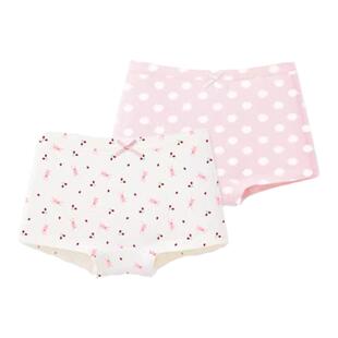 JOANNALONNG春夏新品A类女儿童天丝莫代尔棉5A抗菌印花平角内裤女