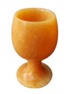 老式复古代天然白玉石道具小酒杯