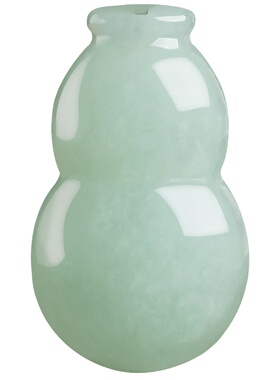 天然缅甸a货葫芦玉石吊坠送朋友