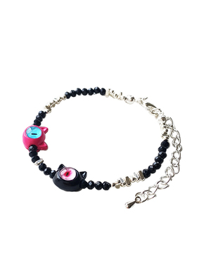 HAPPY多巴胺大眼猫手链