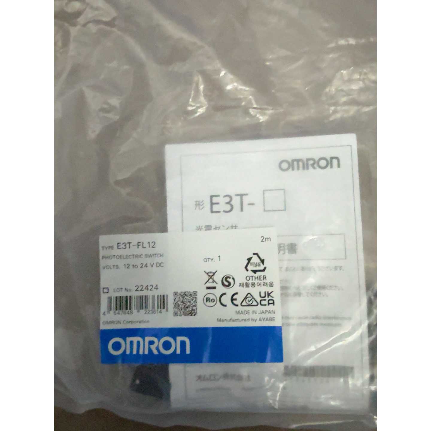 议价全新原装OMRON欧姆龙光电开关E3T-FL12,工程剩余库