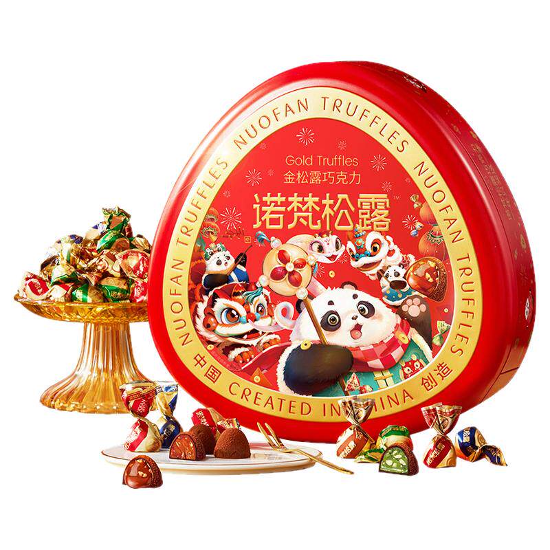 诺诺梵金松露巧克力夹心可可脂
