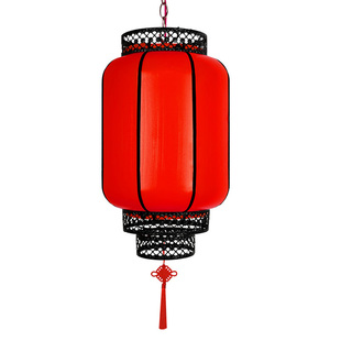 亚克力户外防水连串灯笼古镇景区酒店亮化红冬瓜挂饰广告灯笼定制