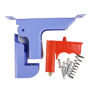 护理床护栏开关 病床护栏把手开关卡子 铝合金医院床护栏锁扣配件