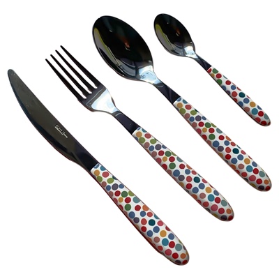 意大利EME西餐餐具刀叉套装不锈钢刀叉勺家用高颜值西餐刀黄油刀