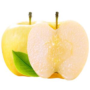 黄金奶油富士苹果新鲜水果10斤当季冰糖心牛奶山东烟台脆甜平果
