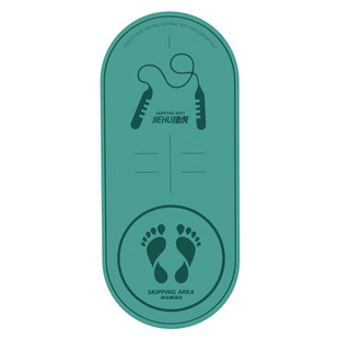 跳绳减震垫子隔音家用室内楼层静音健身男女专业加厚防滑瑜伽地垫