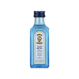 孟买 蓝宝石金酒50ml金汤力鸡尾酒Bombay小酒版伴手礼小瓶洋酒