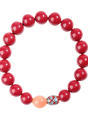 爆款热卖高含量莲花朱砂手串