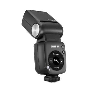 金贝HI460MAX新复古机顶闪光灯单反微单相机复合热靴通用索尼富士佳能尼康小型锂电TTL高速离机便携外拍补光