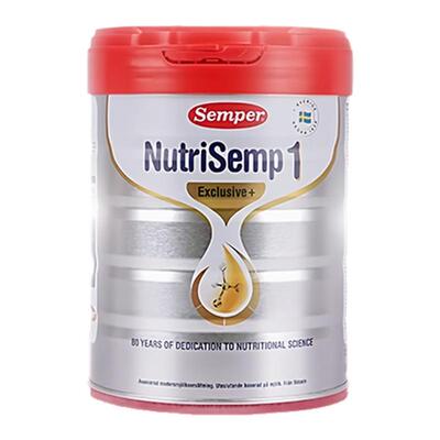 现货 瑞典森宝semper白金红罐罐装1段5HMO婴幼儿配方奶粉一段单罐