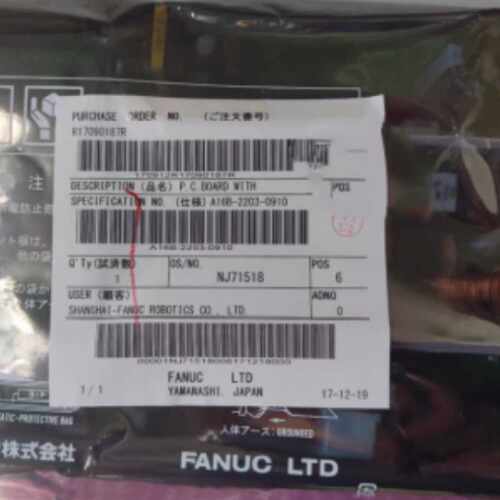 议价A16B-2203-0910发那科FANUC机器人电源板议价