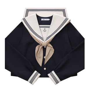 樱花家族【稚野原】校供感jk制服原创水手服中间服长袖学院风套装