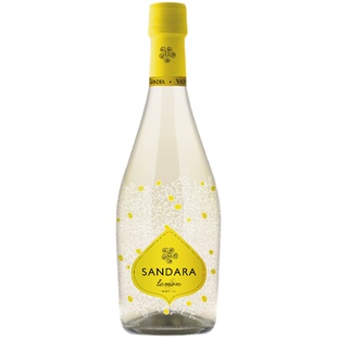 西班牙原瓶进口桑达拉柠檬味起泡葡萄酒气泡酒单瓶 750ml气泡爽口