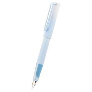 新品罗氏文具练字钢笔小学生专用特细0.35mm正姿高颜值软笔握钢笔硬笔书法练字F尖0.5可换墨囊墨水送同学礼物