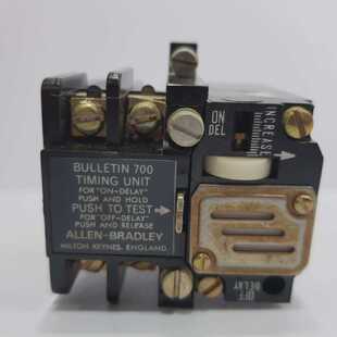 ALLENBRADLEY 700NT PNEUMATIC TIMER BULLETIN 700 SERIES C