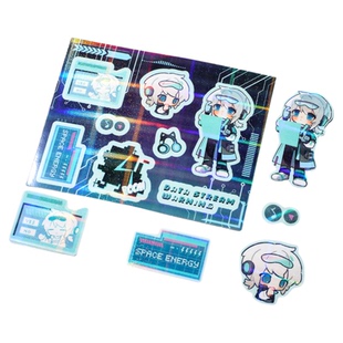 不干胶贴纸定制广告标签贴纸定做二次元动漫商标订制异形贴画打印