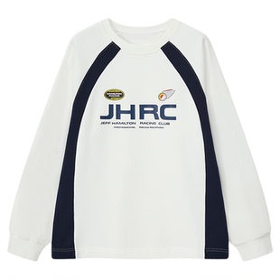 【明星同款】jeff hamilton赛车风美式卫衣小众美国潮牌F1长袖男