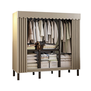 挂衣架卧室落地衣帽架衣柜挂衣杆简易衣架不占空间衣服置物架收纳