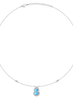 从爱之名松韵葫芦项链女