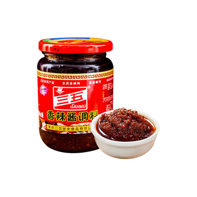 爆麦！！三五辣椒酱重庆小面调料