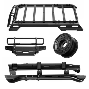 URNIETA适用24/25款普拉多改装新霸道LC250前杠行李架挡泥板轮毂