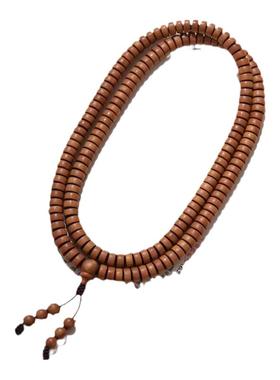 檀木佛珠项链老山檀香天然香味