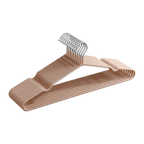 加粗加厚2025新款衣架家用挂衣无痕防肩角滑宿舍用学生晾衣服撑子