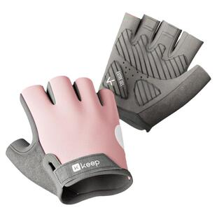 Keep健身手套女运动器械训练防起茧半指撸铁单杠防滑护掌骑行瑜伽