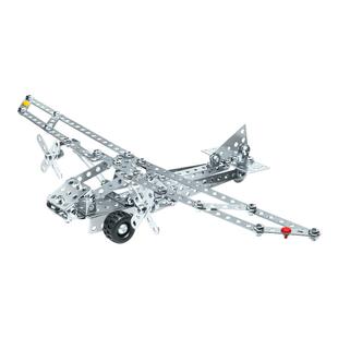 Eitech德国原装直升飞机10合1拼装模型儿童积木玩具金属拆装玩具