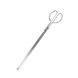 火钳子加长垃圾夹家用火剪夹烧火钳不锈钢铁钳夹碳夹子工具煤球长