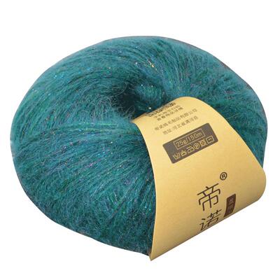 金葱马海毛手编帝诺马海毛蓝眼泪