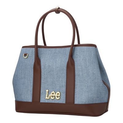 lee丹宁拼接托特包通勤百搭