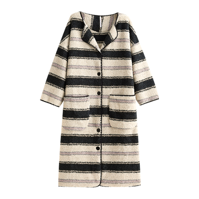 【商场同款】悦内女士半边绒睡袍