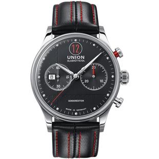 Union格拉苏蒂宇联德国手表诺拉敏斯计时机械男士腕表