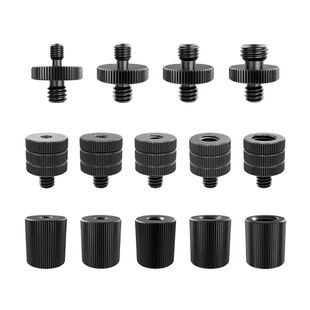 1/4转M4M5M6M8M10转换快拆螺丝投影仪支架摄影云台相机三脚架转接