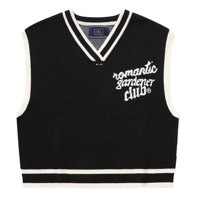 romanticcrown春季针织马甲